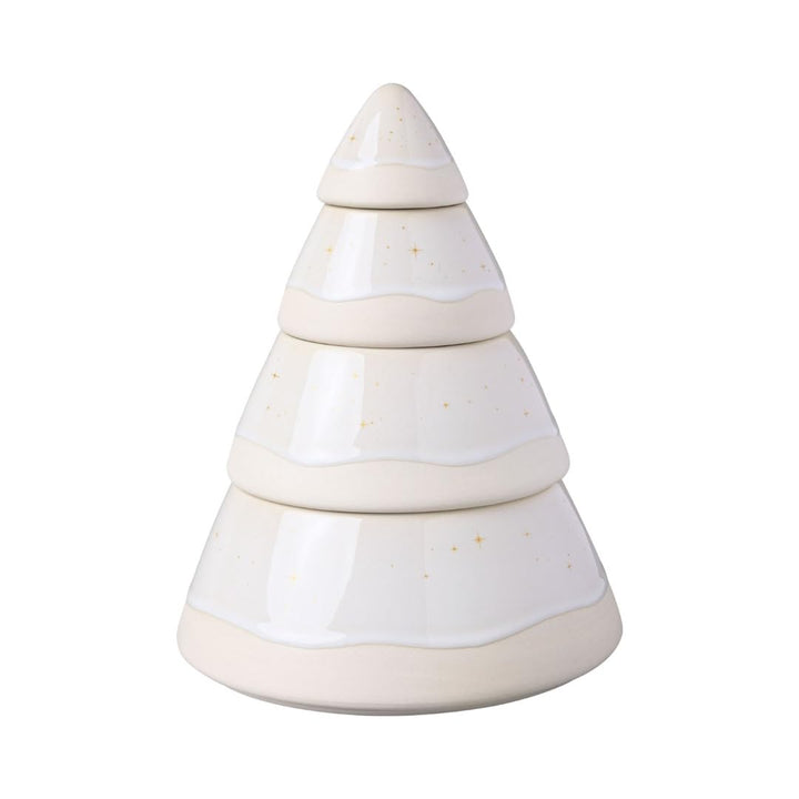 like. by Villeroy & Boch Winter Glow Gebäckdose Baum, 18 cm Ø, Gebäckdose