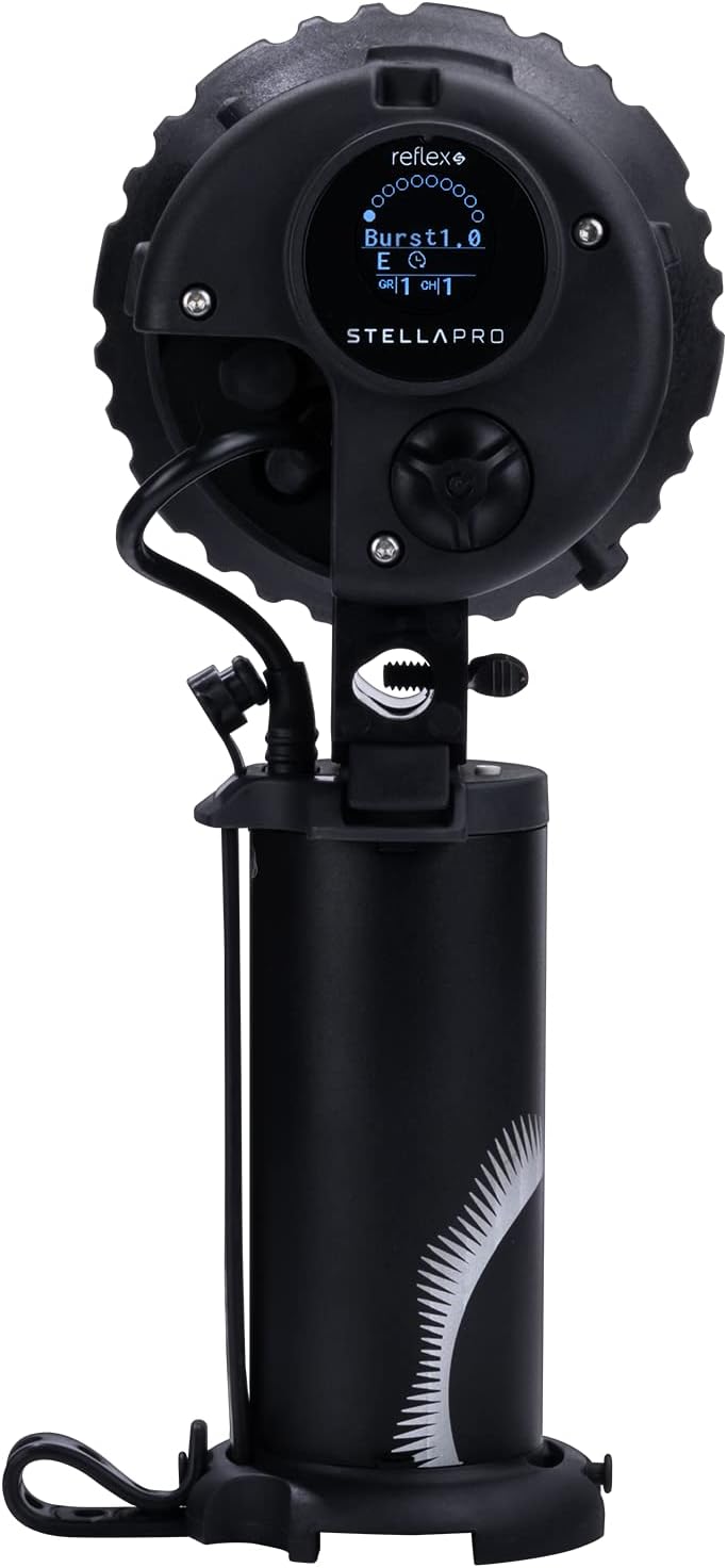 StellaPro Reflex S – LED Dauerlicht und Stroboskop-Blitzlicht für Fotografie, 20 FPS, 20 FPS