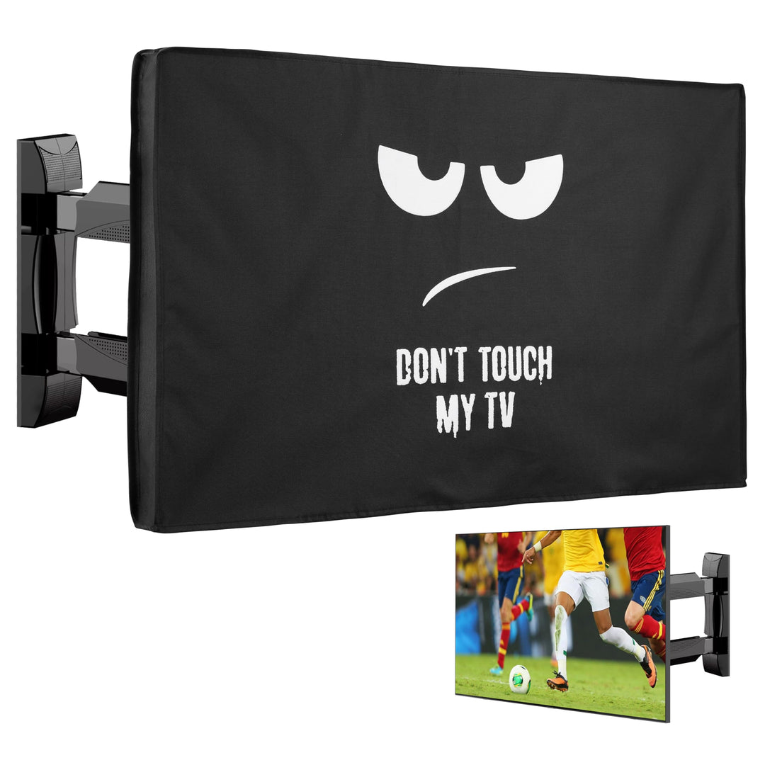 kwmobile 43" TV Abdeckung Outdoor - TV Abdeckung - Outdoor Fernsehabdeckung - Fernseher Hülle Bildsc