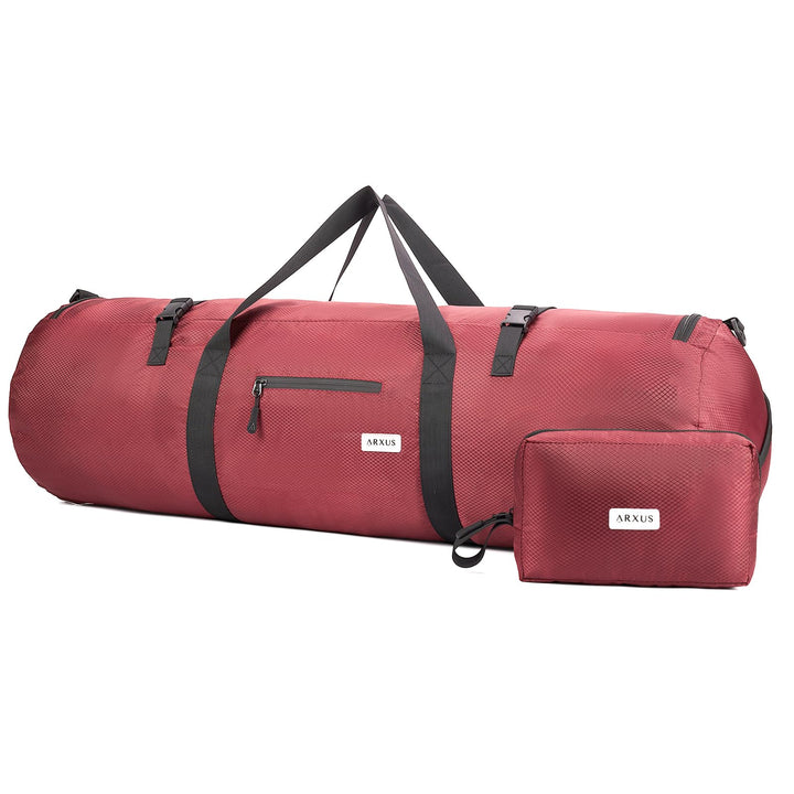 Arxus Sporttasche 90L 50L 30L Gross Reisetasche Faltbare Gepäck Tasche Damen Herren Weekender Schwim