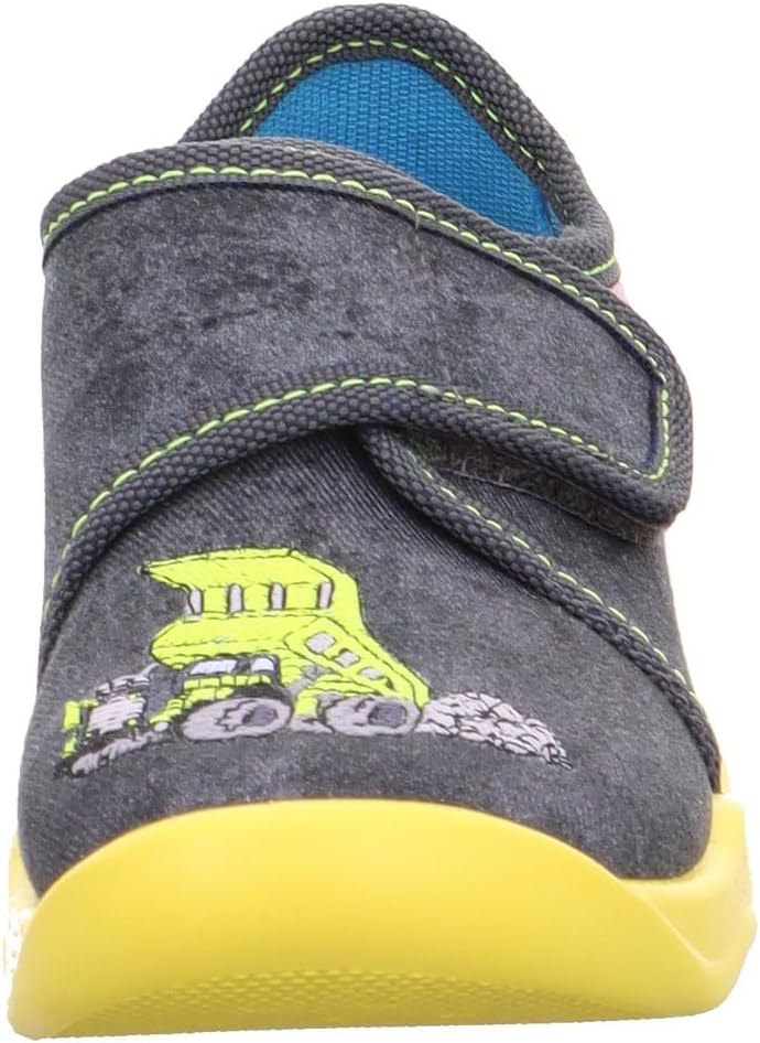 Superfit Jungen Bubble Hausschuh 33 EU Grau Mehrfarbig 2000, 33 EU Grau Mehrfarbig 2000