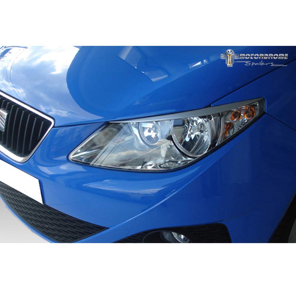 Satz Scheinwerferblenden Seat Ibiza 6J 3/5-türer & ST 2008-2017 (ABS)