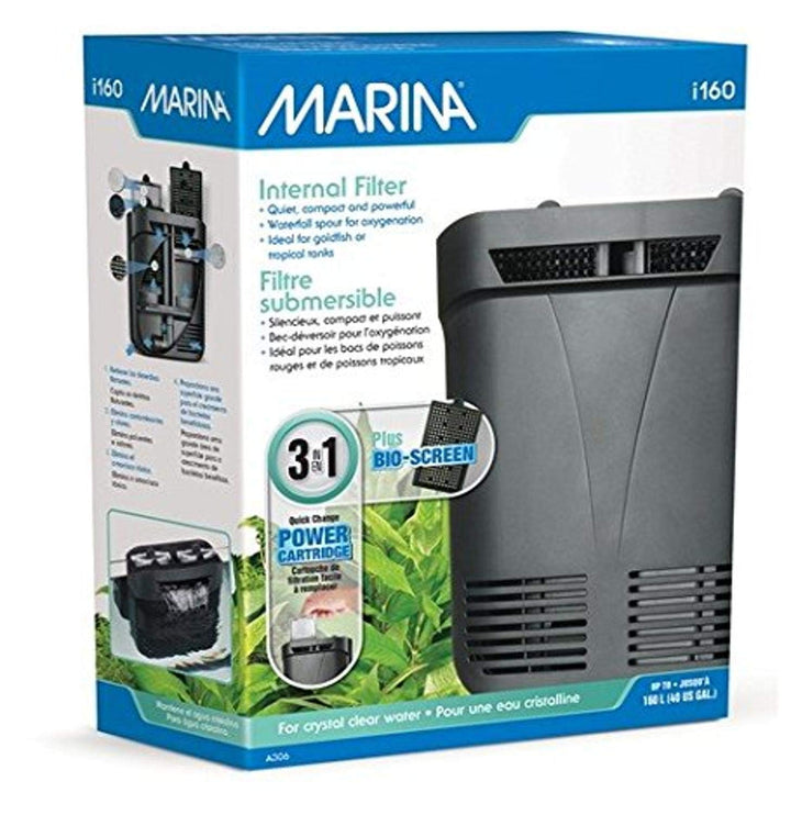 Marina i160 Filter Tauchpumpe für Aquarium 160 L Innenfilter i160, Innenfilter i160