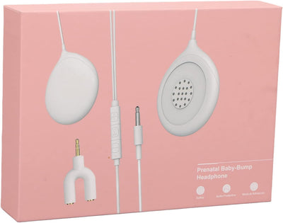 Babybauch-Kopfhörer, 12 Aufkleber, Schwangerschafts-Bauchlautsprecher für Frauen während der Schwang
