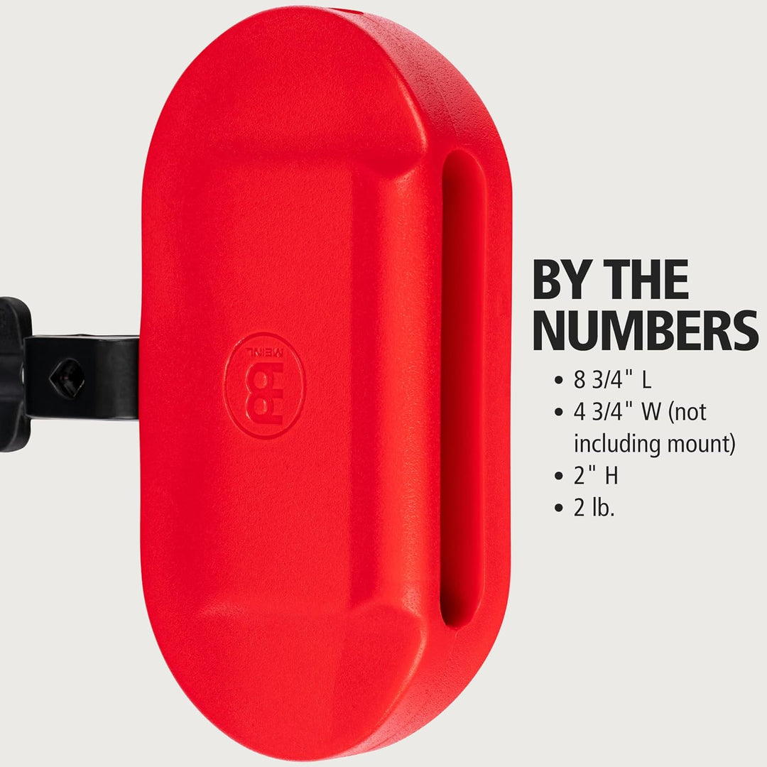 MEINL Percussion Low Pitch Block - Red (MPE4R) Unterton, Unterton