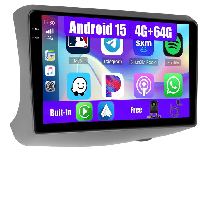 [4G+64G] Inefala Android 15 Autoradio für Toyota Yaris 1999-2005/ECHO 2000-2002 mit Wireless Carplay