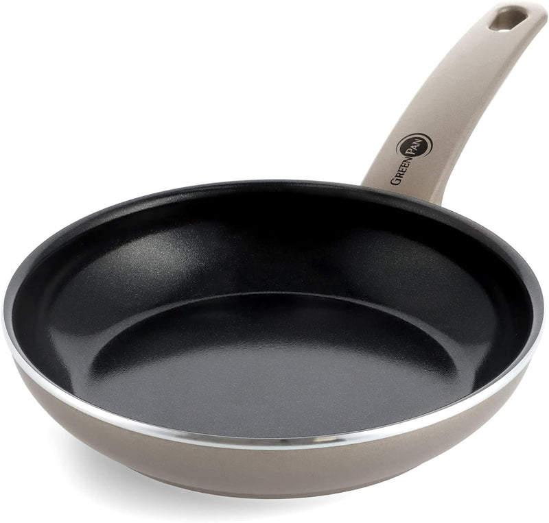 GreenPan Cambridge Bratppfanne (20 cm), gesunde keramische Antihaftbeschichtung, PFAS-frei, induktio