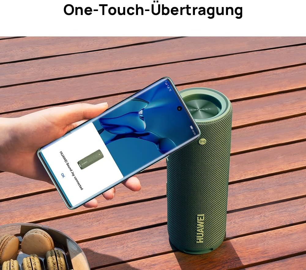 HUAWEI Sound Joy Lautsprecher, Tragbarer und Smarter Bluetooth Lautsprecher, 79 dBA @2 m Devialet Qu