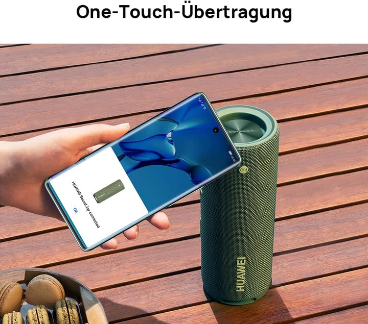 HUAWEI Sound Joy Lautsprecher, Tragbarer und Smarter Bluetooth Lautsprecher, 79 dBA @2 m Devialet Qu