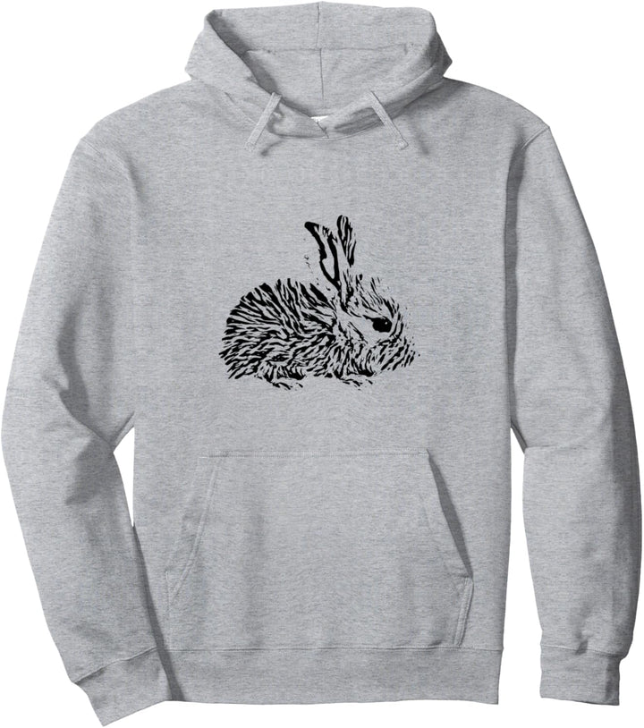 Häschen Hase Motiv Haustiere Nagetiere Kaninchen Hasen Pullover Hoodie