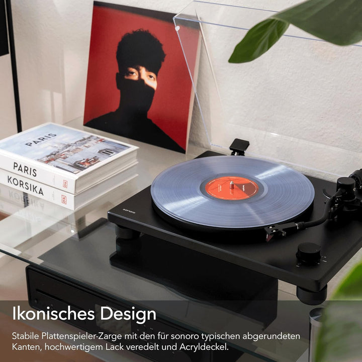 sonoro Platinum Automatic EAS (Plattenspieler mit automatischer Endabschaltung, Riemenantrieb, Ortof