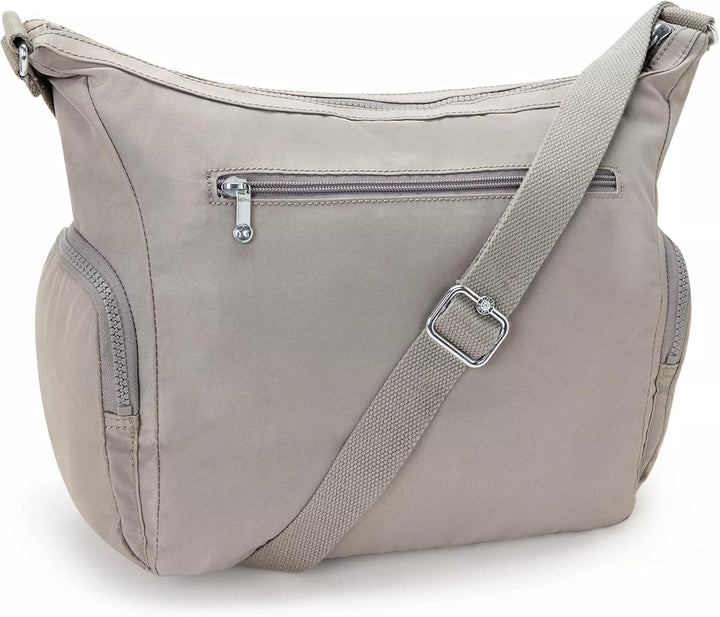 Kipling GABBIE Mittelgrosse Umhängetasche Grau/Crew Fleece, Grau/Crew Fleece
