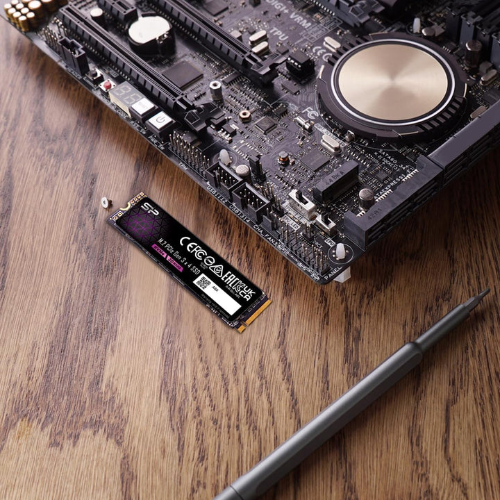 Silicon Power 1TB NVMe M.2 PCIe Gen3x4 2280 SSD (SP001TBP34A60M28AY) 1TB A6X, 1TB A6X