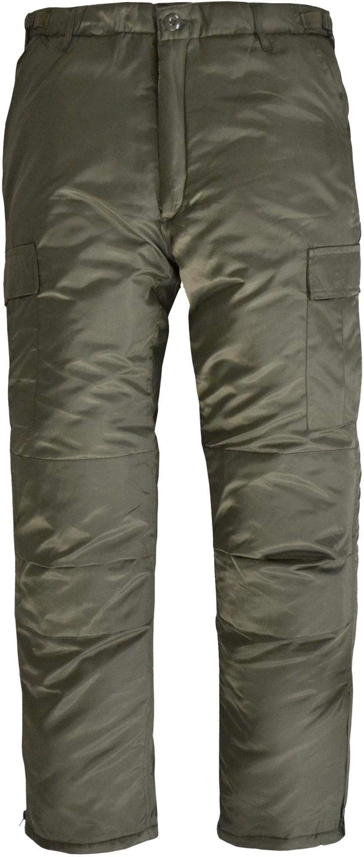 normani Winter Thermohose - gefüttert - wasserabweisendes Nylon-Obermaterial S Oliv, S Oliv