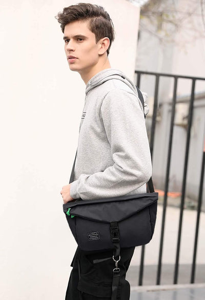 FANDARE Herren Damen Umhängetasche Unisex Commuter Reisen Schultertasche Grosse Kapazität Messenger