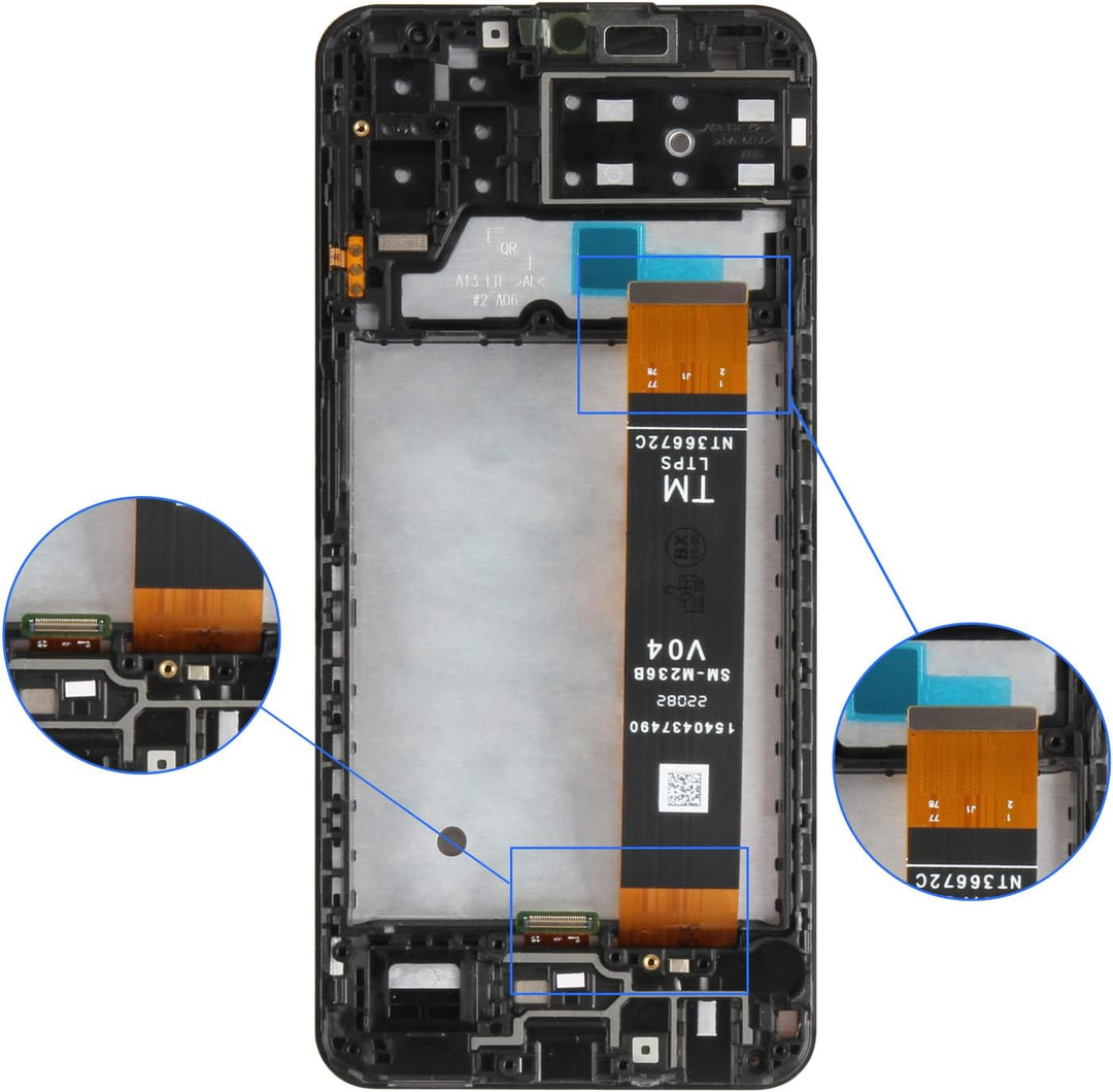 Für Samsung Galaxy A13 4G LCD Bildschirm Ersatz SM-A135F Display mit Rahmen SM-A135F/DS Touch Digiti