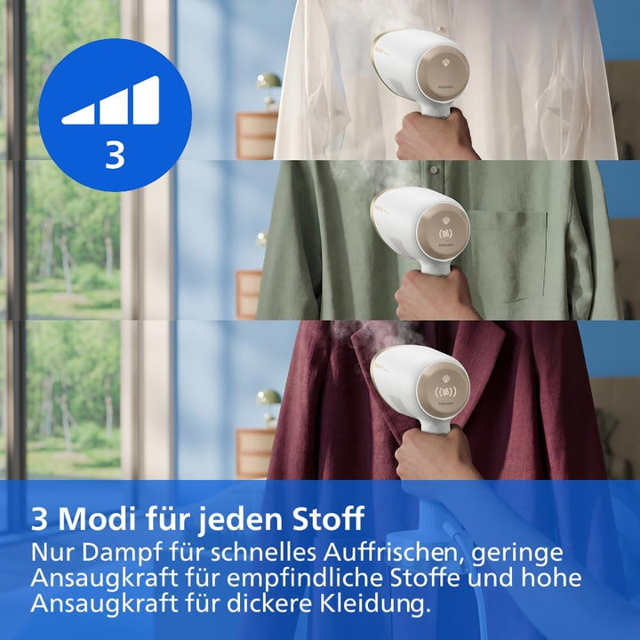 Philips Steamer 8000 Series mit AirStretch™ Ansaugtechnologie