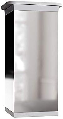 sossai® Design-Möbelfüsse MFV1 | höhenverstellbar | 8er Set | Vierkant-Profil: 40 x 40 mm | Farbe: C