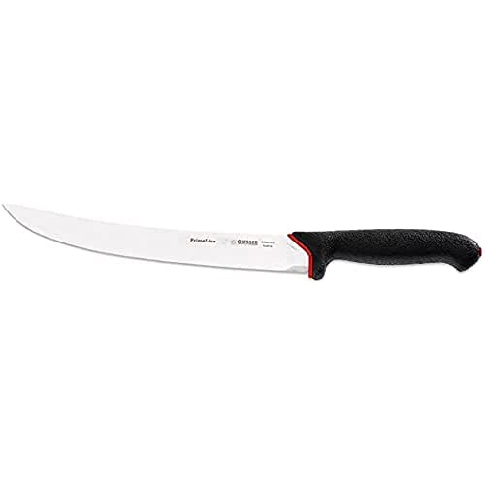 Giesser seit 1776 - Made in Germany - Zuschneidemesser rutschfest PrimeLine, Klinge 22 cm, schwarz,