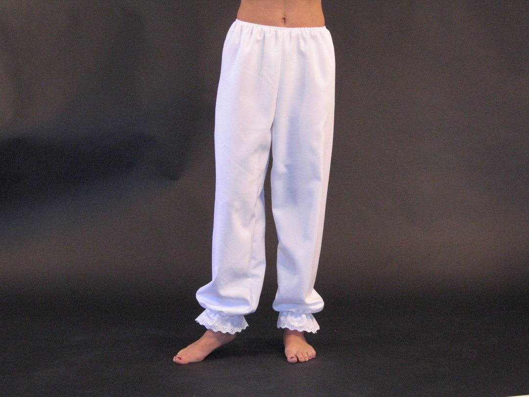 Generique - Lange weisse Unterhose Damen XL Weiss, XL Weiss