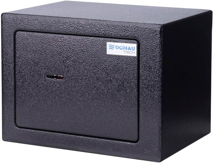 DONAU TECH Tresor Möbeltresor 4,6 L / 23 x 17 x 17 cm/Manuell Safe Möbeltresor/Safe Geldschrank Bode