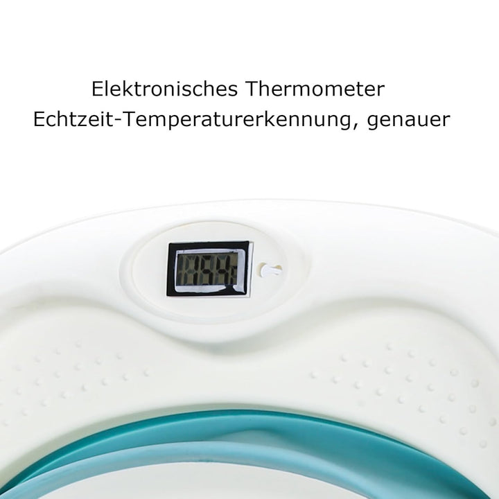 Baby Badewanne, Klappbare Badewannen, Faltbare Bathtub, Kinderbadewanne mit Einem Temperatursensor A