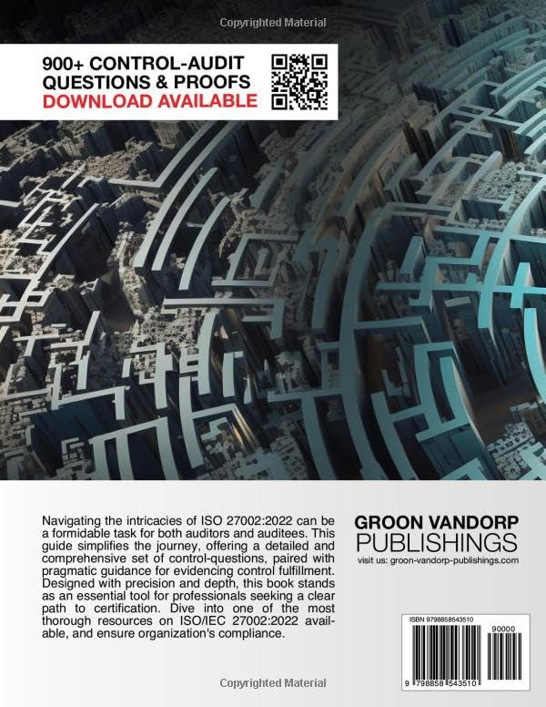 ISO/IEC 27002:2022 Auditors' Handbook: A comprehensive Ressource for Auditing of ISO/IEC 27002 Infor