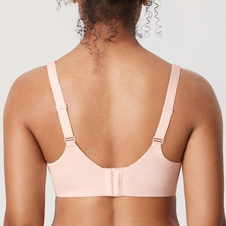 AISILIN Damen Minimizer BH Mit Bügel Grosse Grössen Ohne Polster Vollschalen 75G Aprikosenrosa, 75G