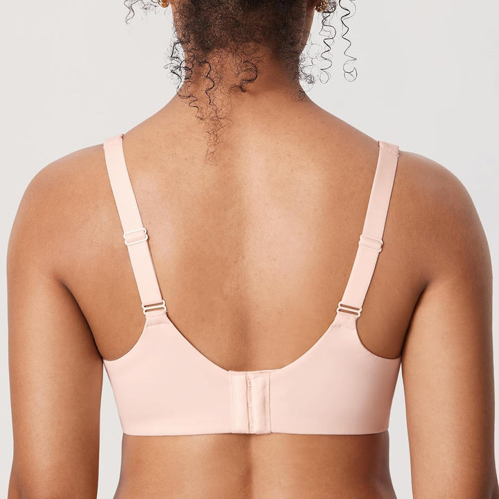 AISILIN Damen Minimizer BH mit Bügel | Grosse Grössen, ohne Polster, Vollschalen 100E Aprikosenrosa,