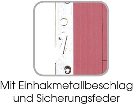 Elba Einhakhefter A4 aus Karton, 1/2 Vorderdeckel, Amtsheftung,blau, 50 Stück blau Einhakhefter mit