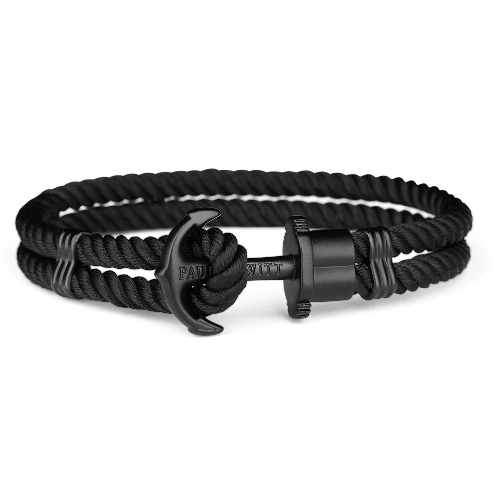 PAUL HEWITT Armband Edelstahl, recycelt, Perlon/Nylon 32023126 17 Zentimeter, 17 Zentimeter
