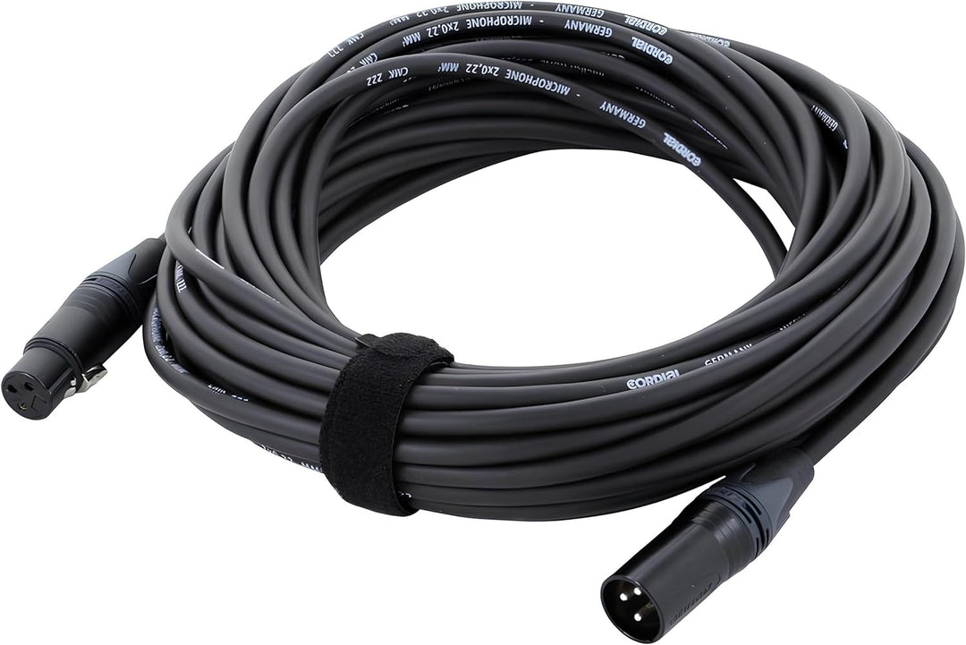 CORDIAL Kabel micro XLR 20 m Kabel MICROPHONE Select symmetrisch Standard