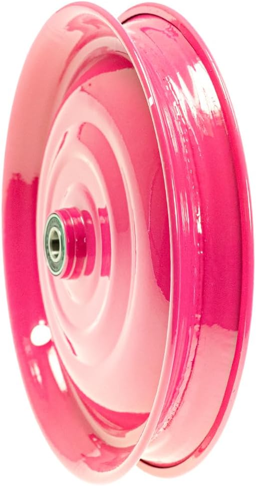 12 1/2 Zoll Scheibenrad Anhänger Handwagen Laufrad Rad Felge Klaufix DDR Pink | 1 Stück