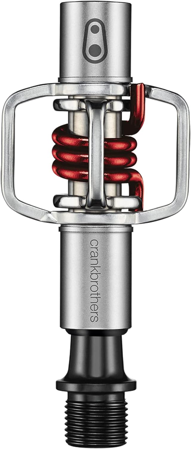 Crank Brothers Eggbeater 1 Pedal BLAU Silver/Red, BLAU Silver/Red