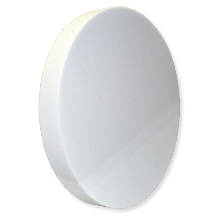 Manufactur Schaumstoffe Wegerich Kreis aus BASOTECT® weiss Ø 50cm x 6cm Ø 50 x 6cm, Ø 50 x 6cm