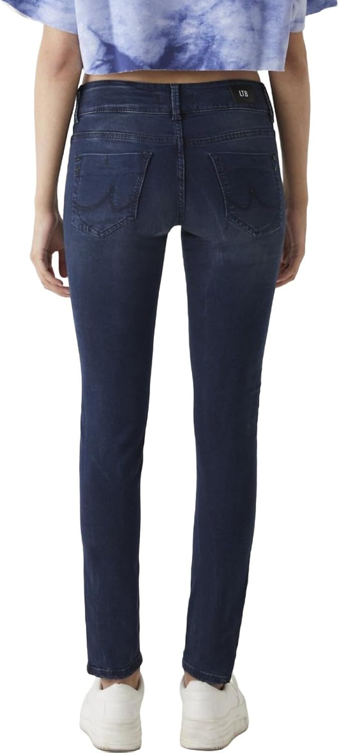 LTB Jeans - Damen - Molly - Low Waist - Slim Fit Jeans - Hosen 24W / 30L Sueta Wash 52942, 24W / 30L