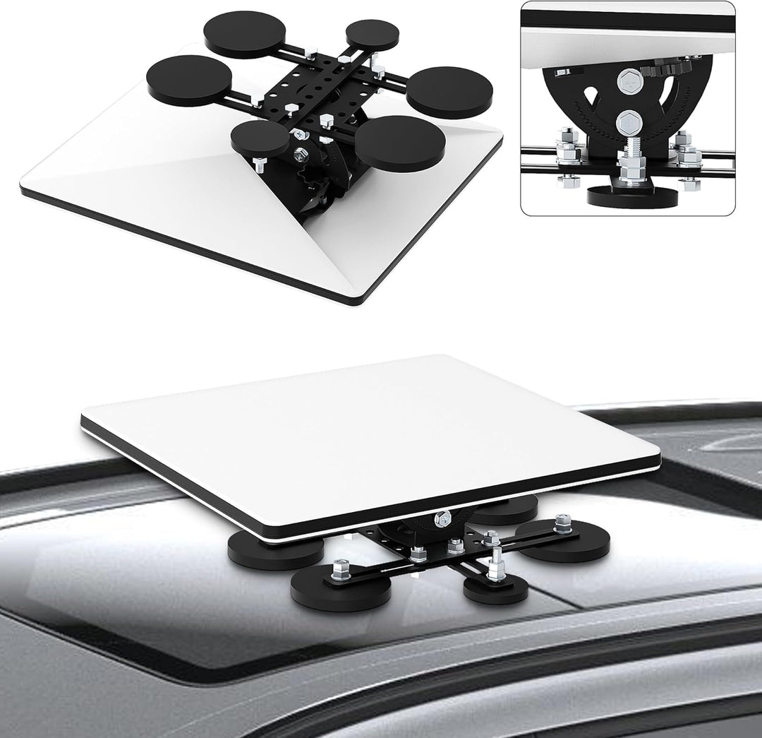 Starlink Mini Magnetic Roof Mount, Adjustable Tilt 160 Degree,6 Magnetic Bases with 211 lbs Suction
