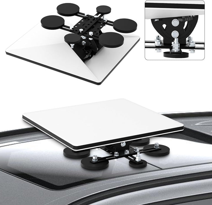Starlink Mini Magnetic Roof Mount, Adjustable Tilt 160 Degree,6 Magnetic Bases with 211 lbs Suction