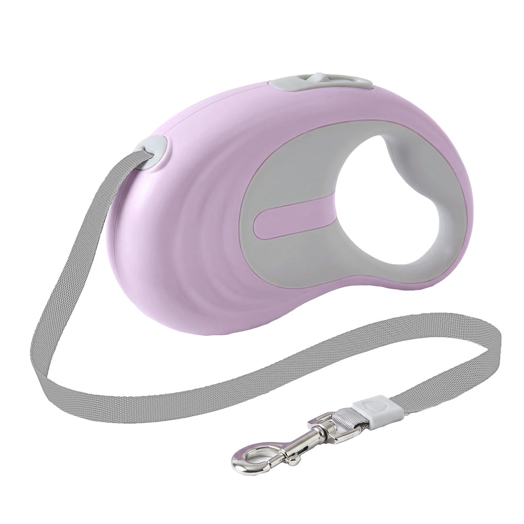 AIITLE Extendable Dog Leads 5m, Hundleine für Hunde bis 15kg, Kein Verheddern, klick & Schloss & Pau