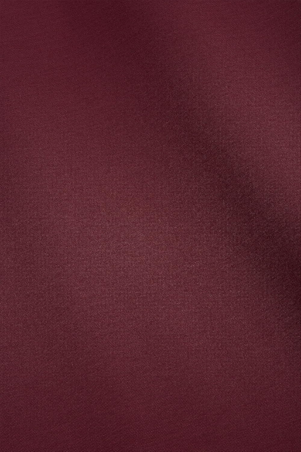 ESPRIT Hemdblusenkleid aus Punto-Jersey 30 515/Aubergine, 30 515/Aubergine