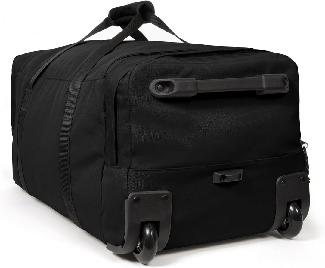 Eastpak Leatherface L + Reisetasche, 86.5 x 36.5 x 38 cm, 104 L - Black (Schwarz), Schwarz