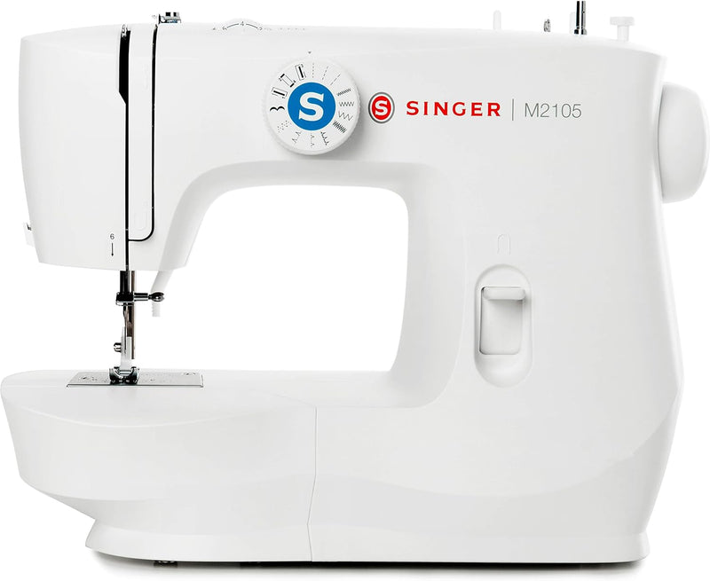 Singer M2105 Nähmaschine, Metall, Weiss