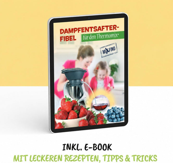 Dampfentsafter für Monsieur Cuisine Connect, Smart &amp; Trend – Zubehör zum Entsaften grosser Mengen Ob