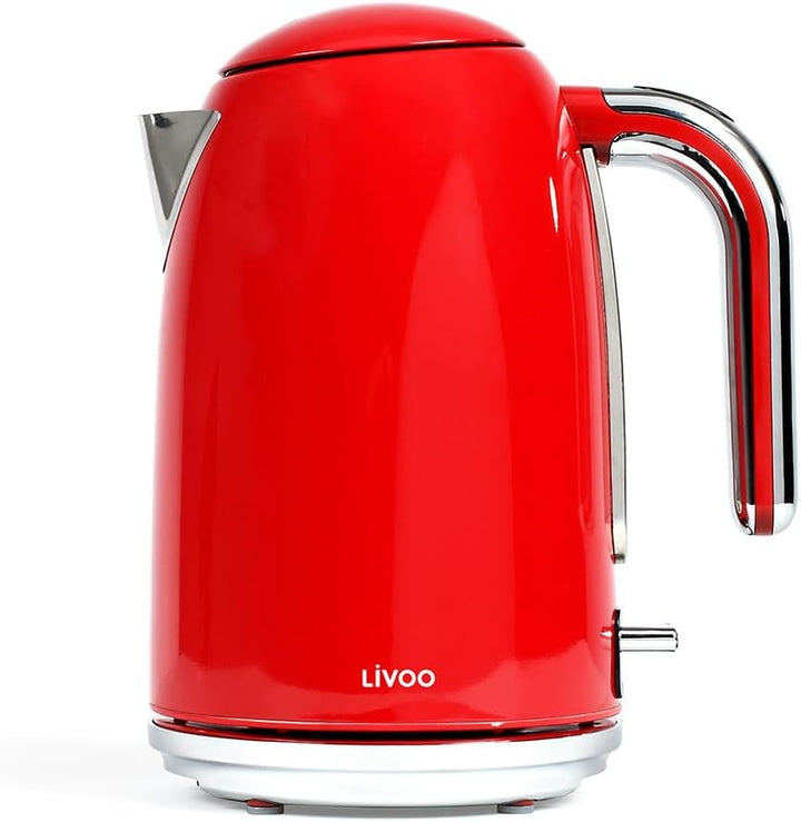 Wasserkocher 1.7l 2200w rot - dod180r Rot Einzigartig, Rot Einzigartig