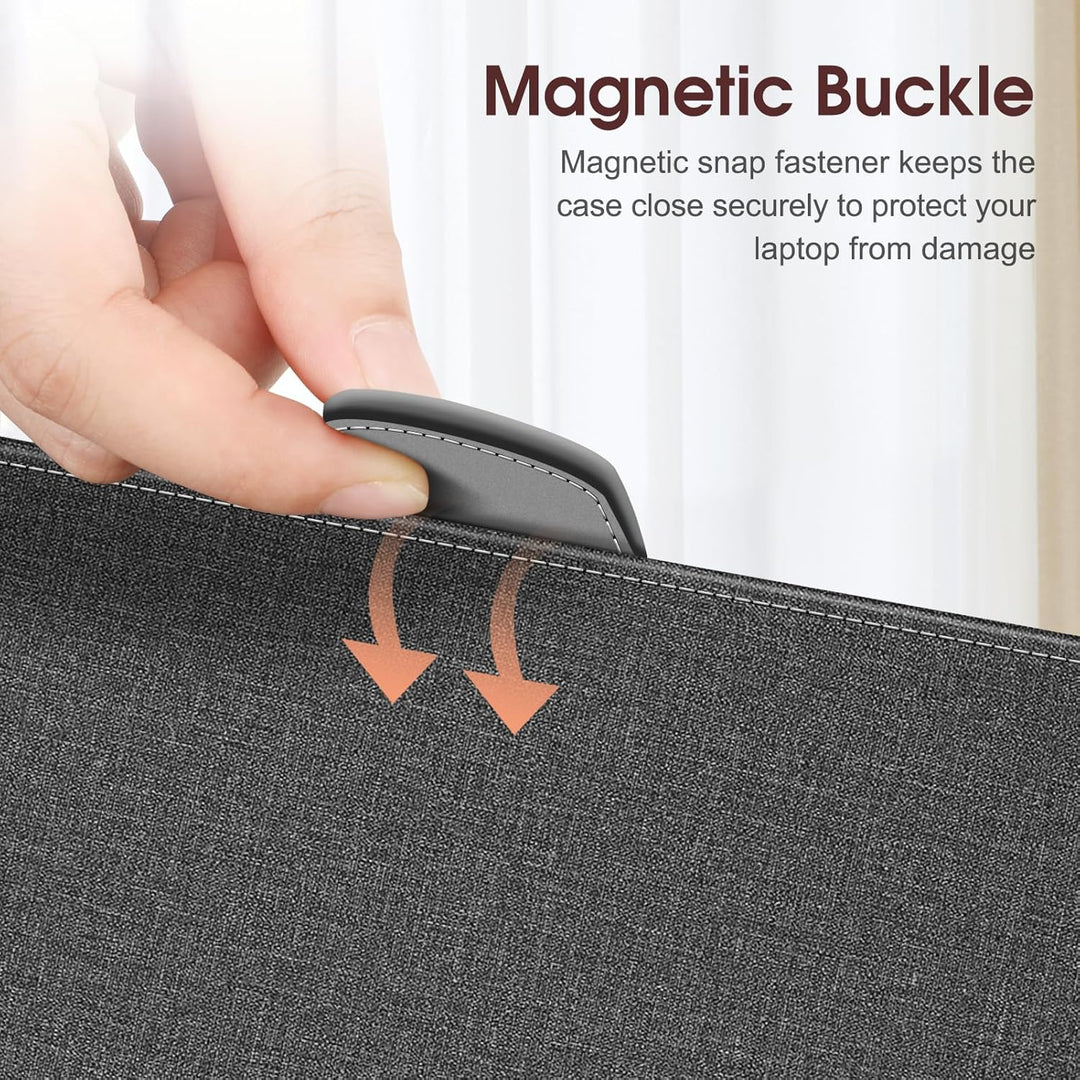 Fintie Hülle Kompatibel mit MacBook Air 15 M4 M3 M2 Chip (2025-2023) A3241 A3114 A2941, Hochwertiges