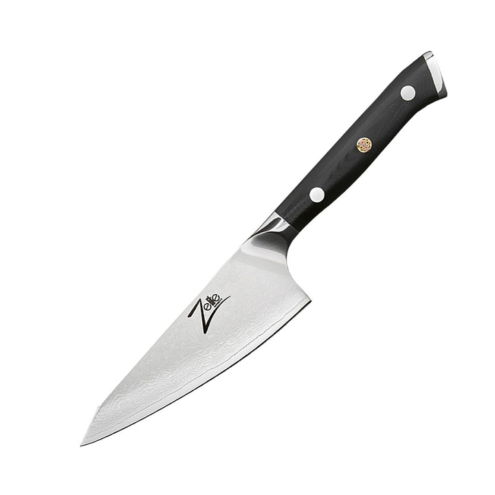 Zelite® Honesuki Damastmesser, Scharfes Küchenmesser 11,4 cm, Japanisches Messer für Zuhause & Gastr