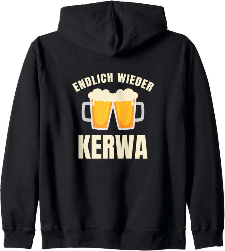 Endlich wieder Kerwa - Rummel Kirbe Volksfest Jahrmarkt Kapuzenjacke
