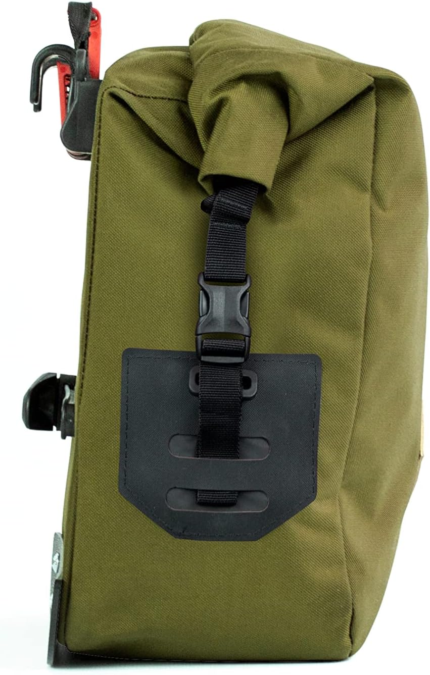 RESTRAP Panier Fahrradtasche Klickfix 13L/22L, wasserdicht S Oliv, S Oliv