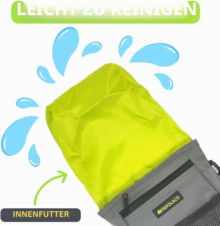 Leckerlitasche für Hunde – Magnetischer Leckerlibeutel für Hunde mit Mehreren Taschen, Kotbeutelspen