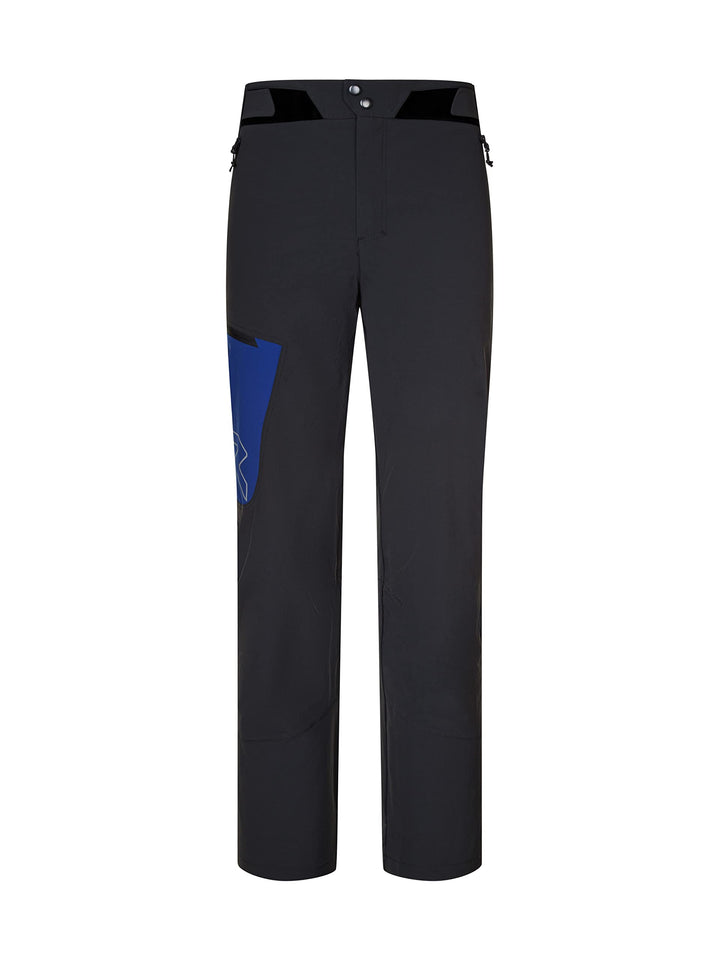 Rock Experience Herren Pants Bongo Talker S 1323 Ebony+1292 Surf The Web, S 1323 Ebony+1292 Surf The
